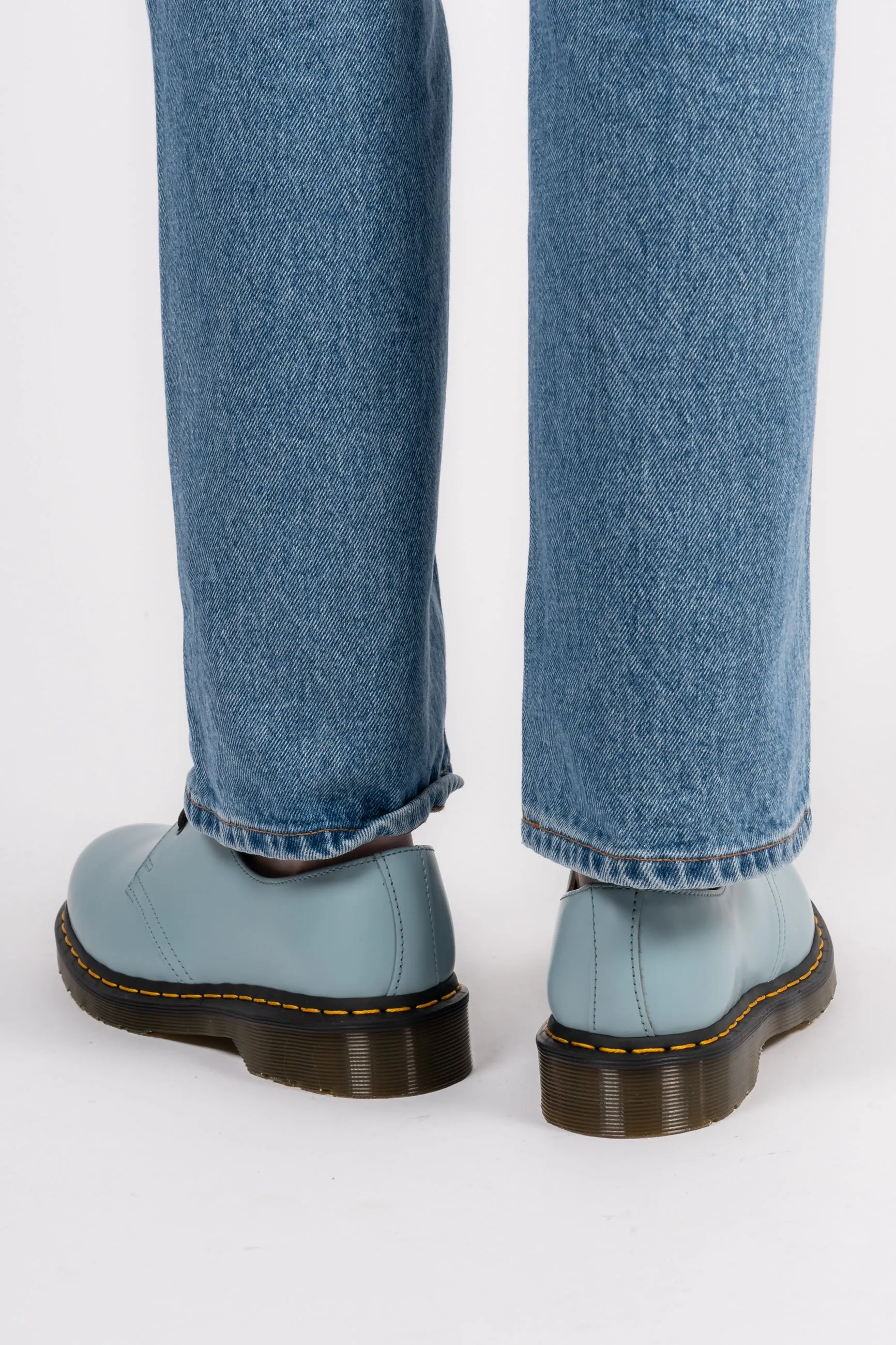 1461 Smooth Leather Shoes - Card Blue Smooth