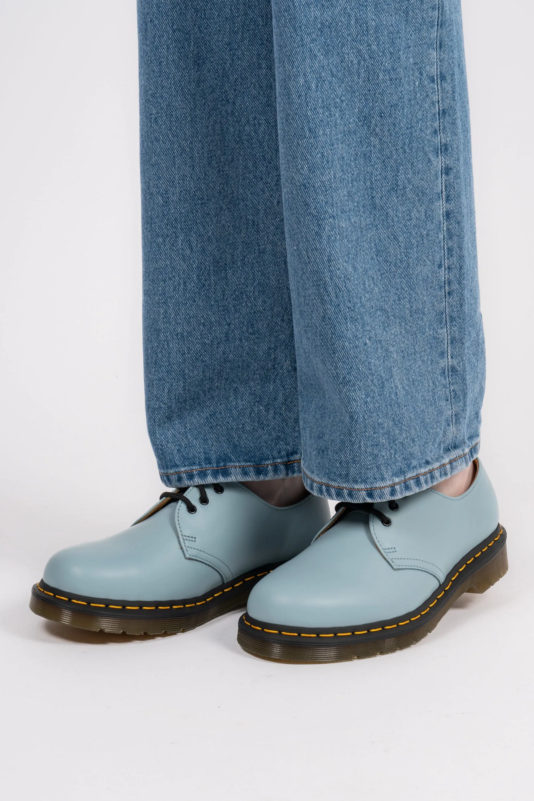1461 Smooth Leather Shoes - Card Blue Smooth