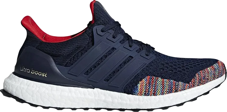 Adidas UltraBoost 1.0 Retro 'Navy Multi' Sneakers, Blue