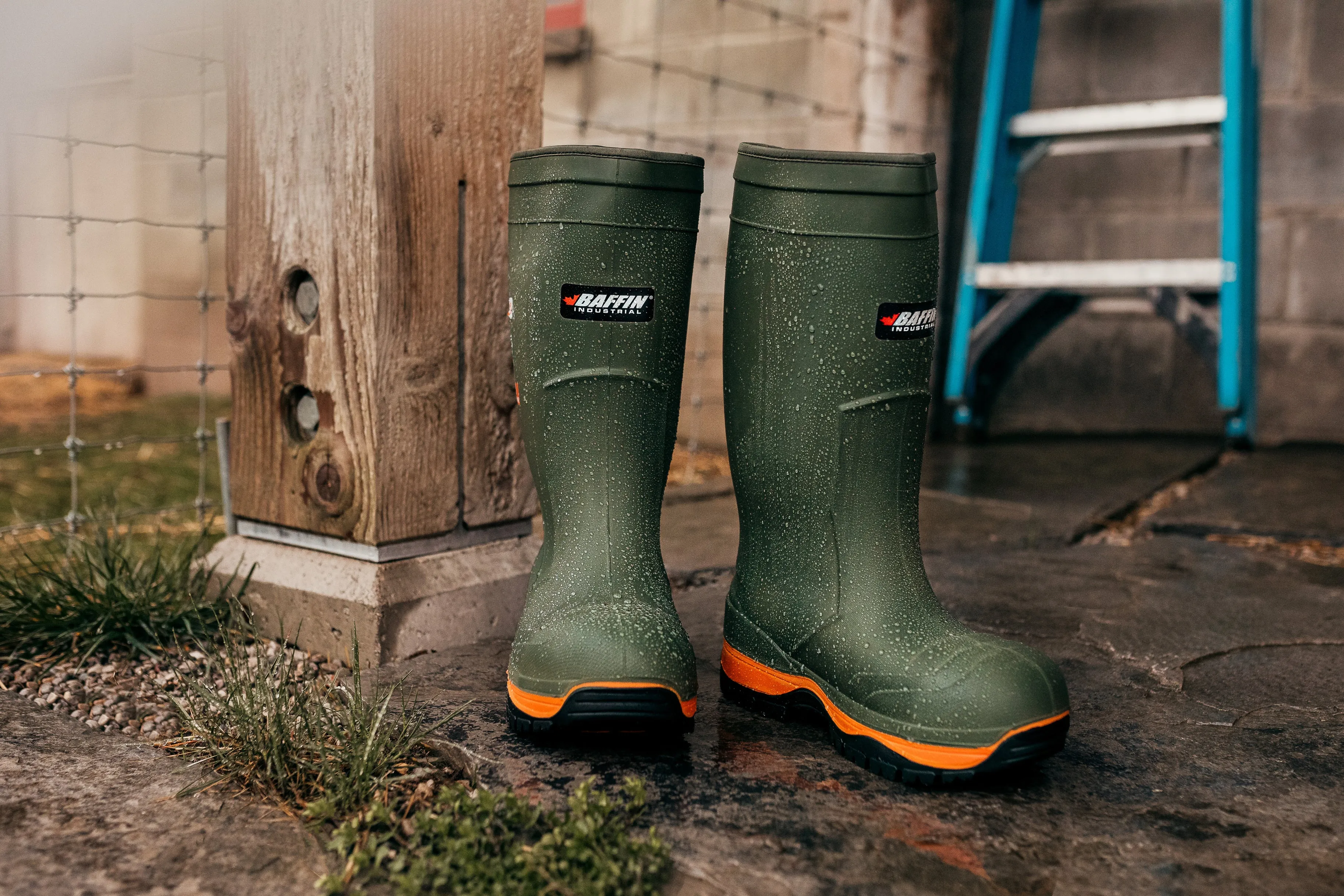 Baffain ICEBEAR (STP) 15" composite toe rubber work boots 5157-672