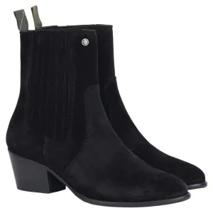Barbour Prue Ladies Suede Boot - Black