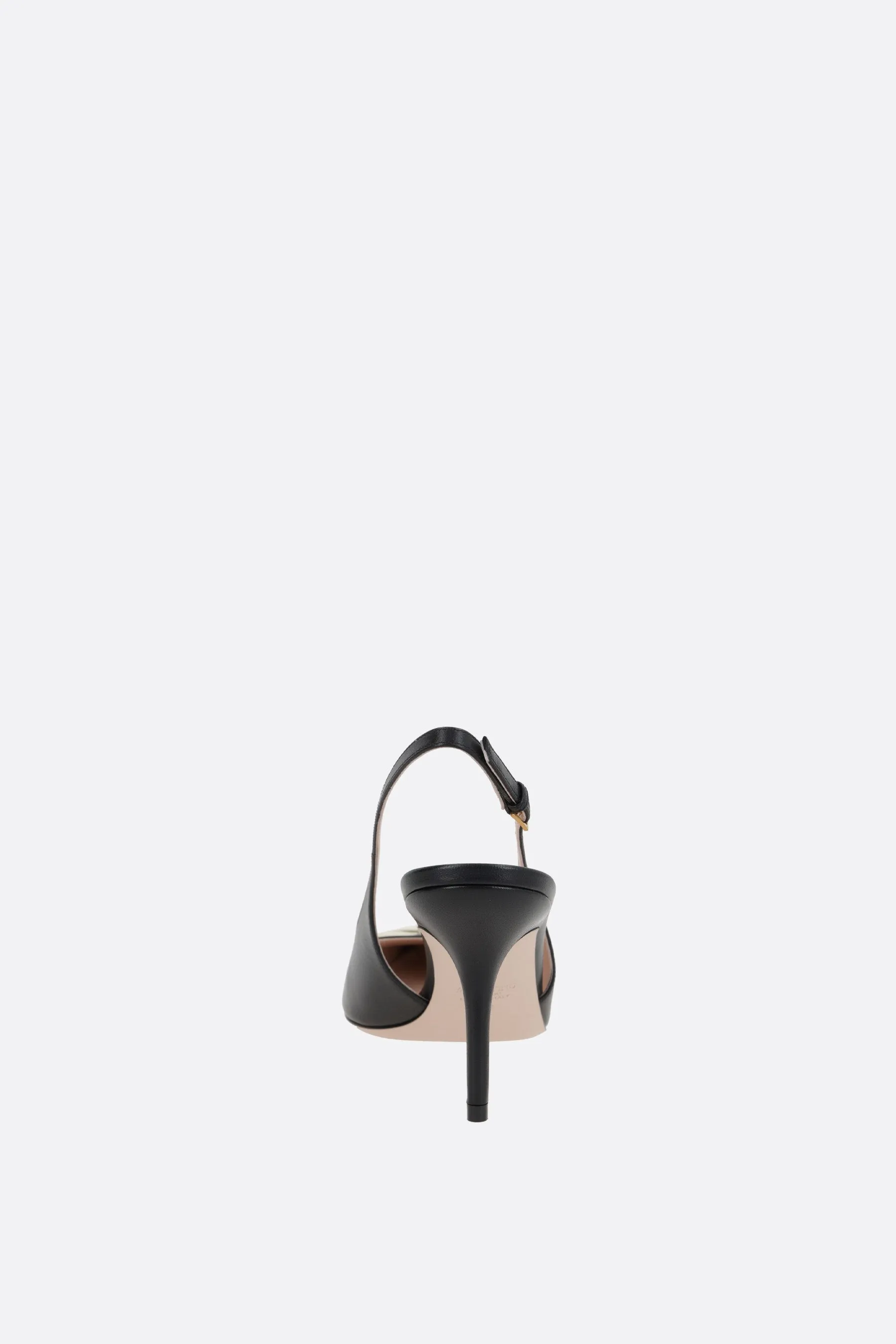 Bepoiny Slingbacks In Smooth Leather