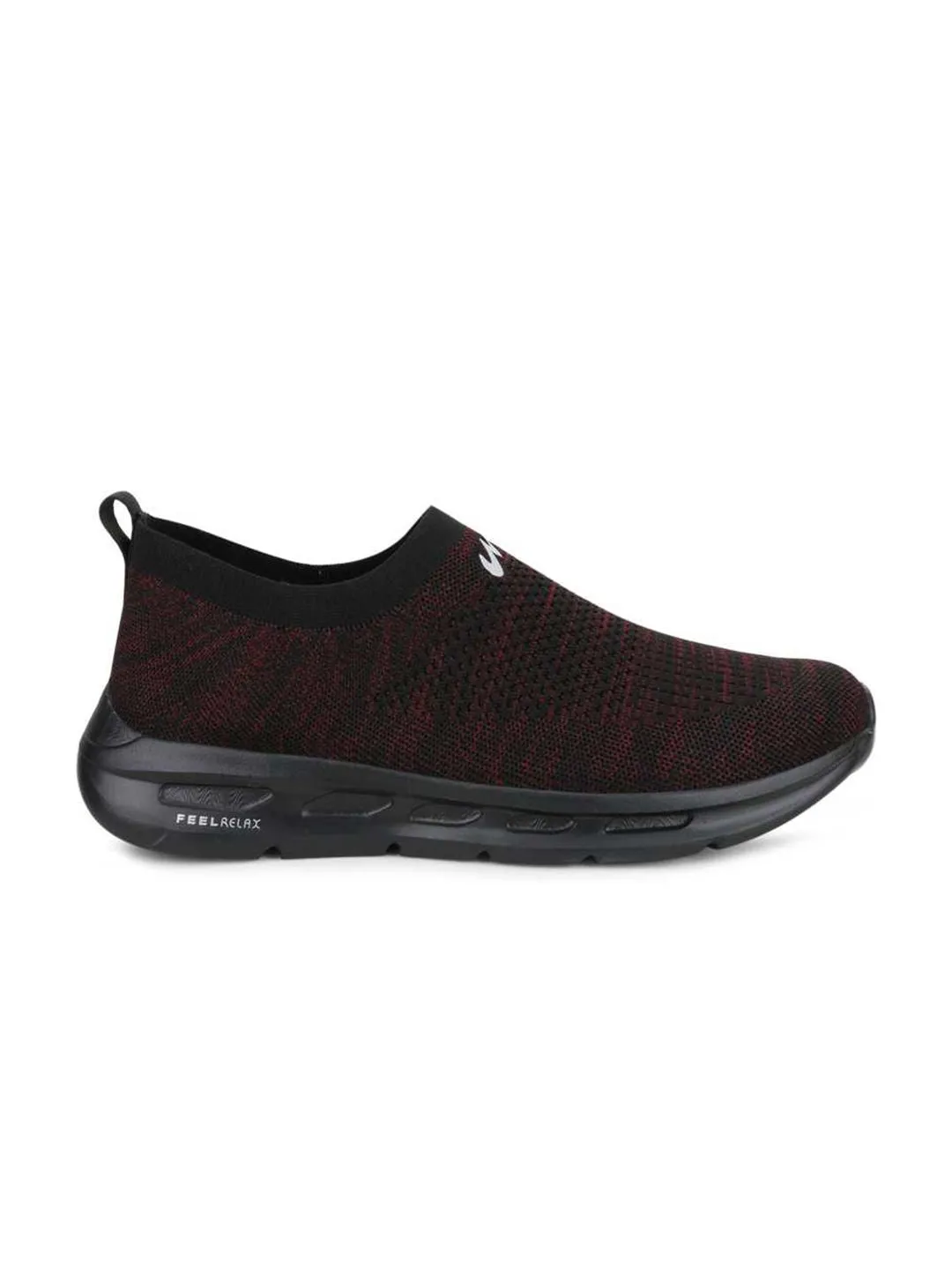 Campus Men Red Mesh Walking Shoes