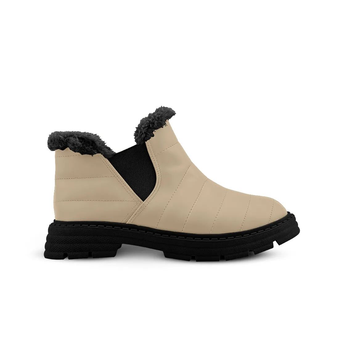 Cozy Step Winter Bootie Beige