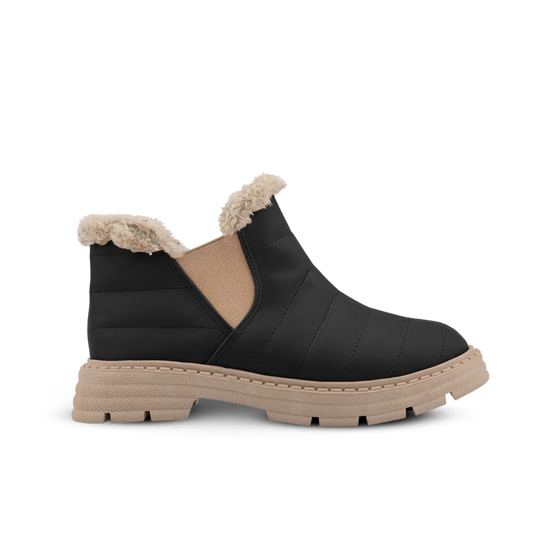 Cozy Step Winter Bootie Black