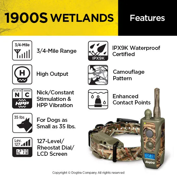 Dogtra 1900S Wetlands