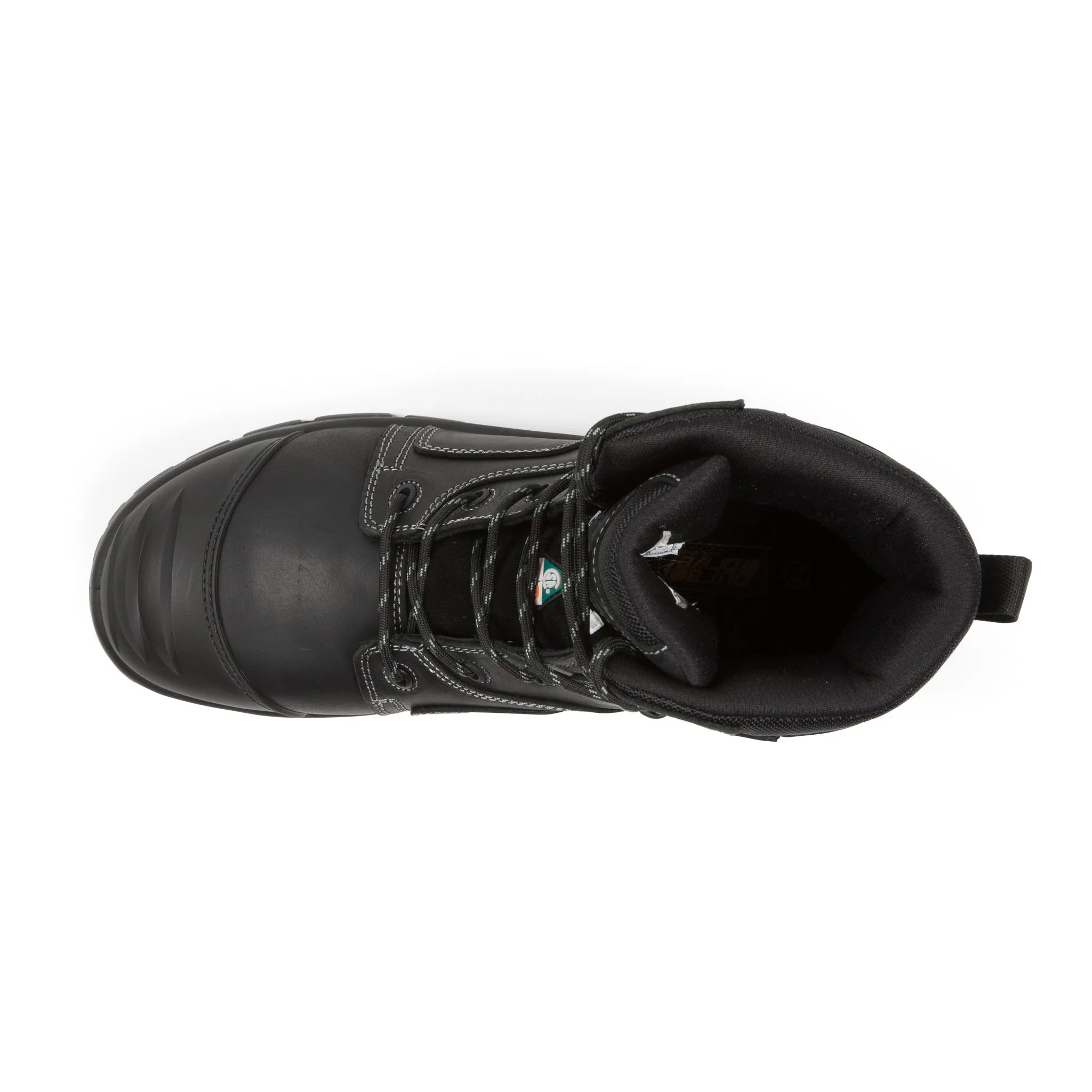 DuraDrive Men's FORGE 8in Black Leather Insulated Safety Boots
