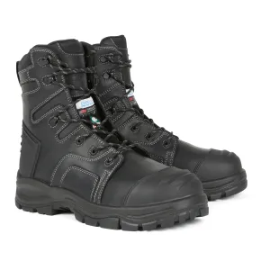 DuraDrive Men's FORGE 8in Black Leather Insulated Safety Boots