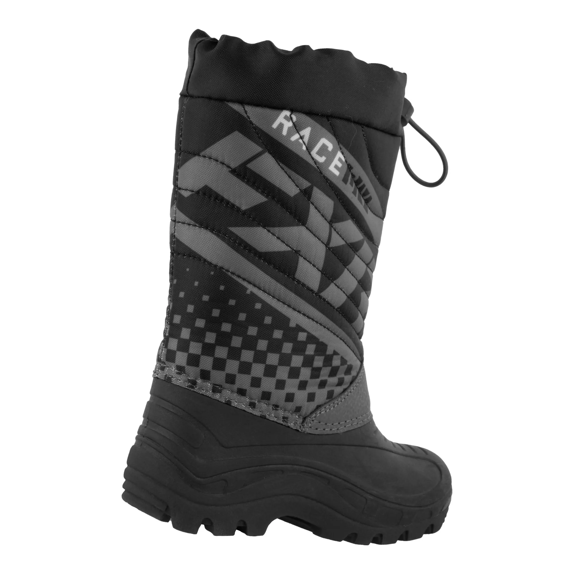 FXR Youth Boost Snowmobile Boots Black