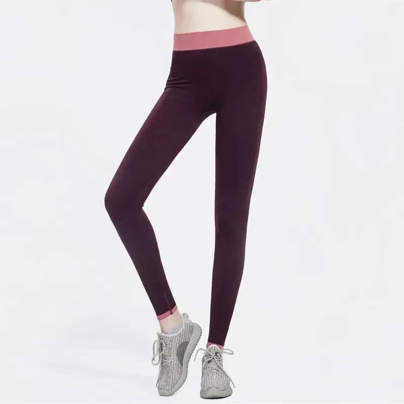 High Waist Sports Pants Gym Clothes Running Training Tights for Women Fitness Yoga Leggings