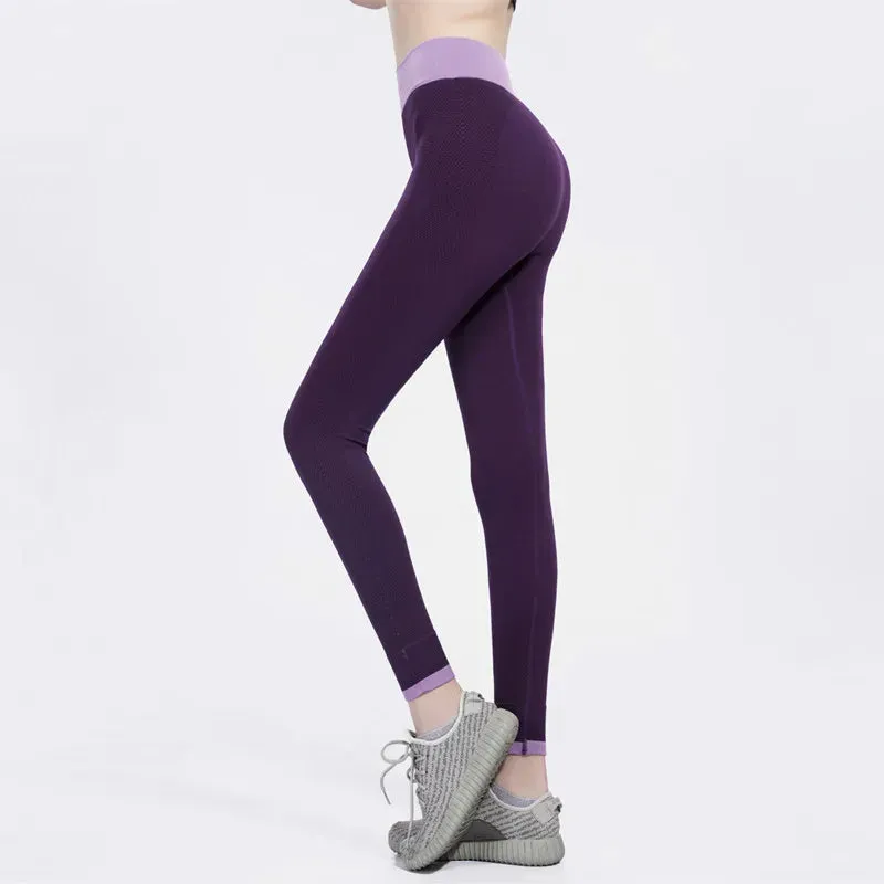 High Waist Sports Pants Gym Clothes Running Training Tights for Women Fitness Yoga Leggings
