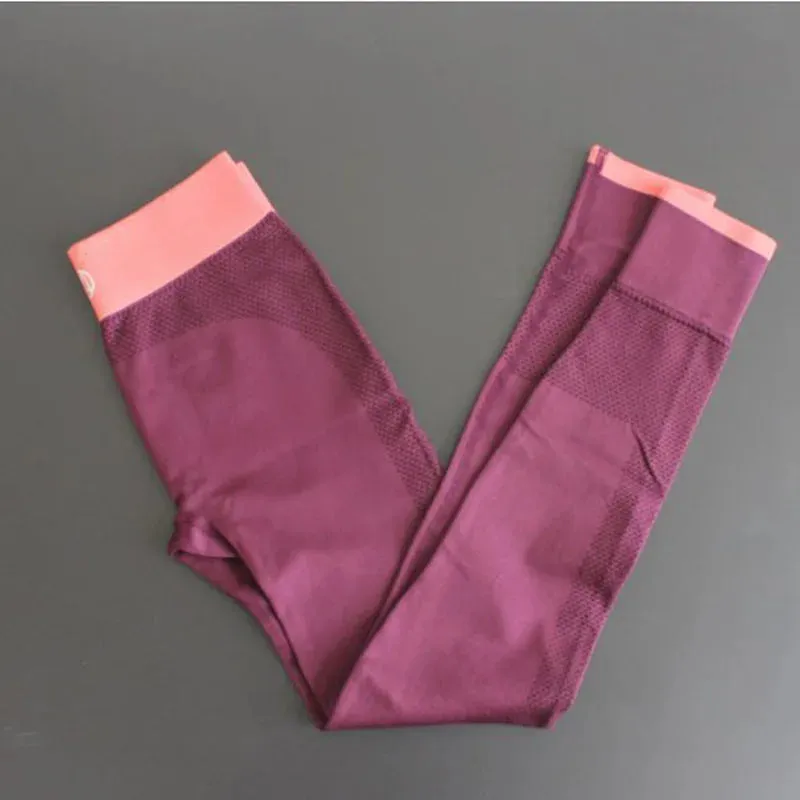 High Waist Sports Pants Gym Clothes Running Training Tights for Women Fitness Yoga Leggings