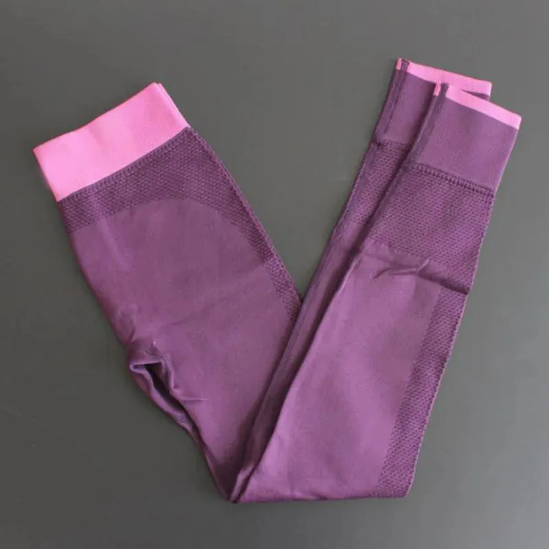 High Waist Sports Pants Gym Clothes Running Training Tights for Women Fitness Yoga Leggings