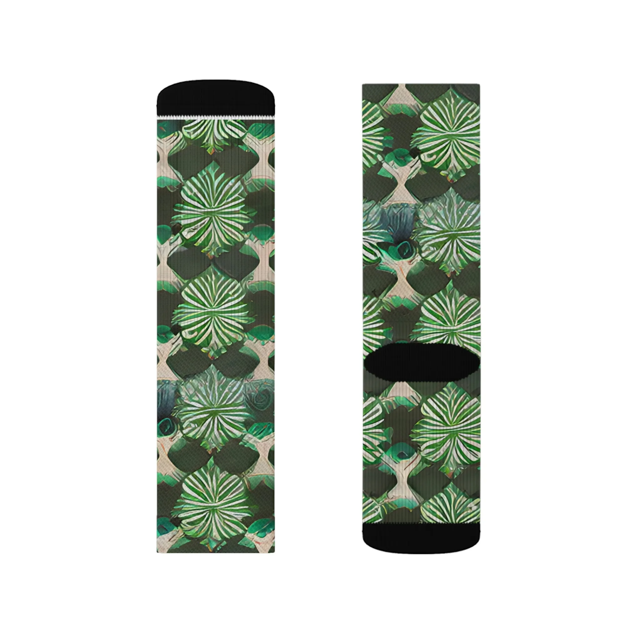 Palm Leaf Socks: Stylish and Distinctive Footwear
