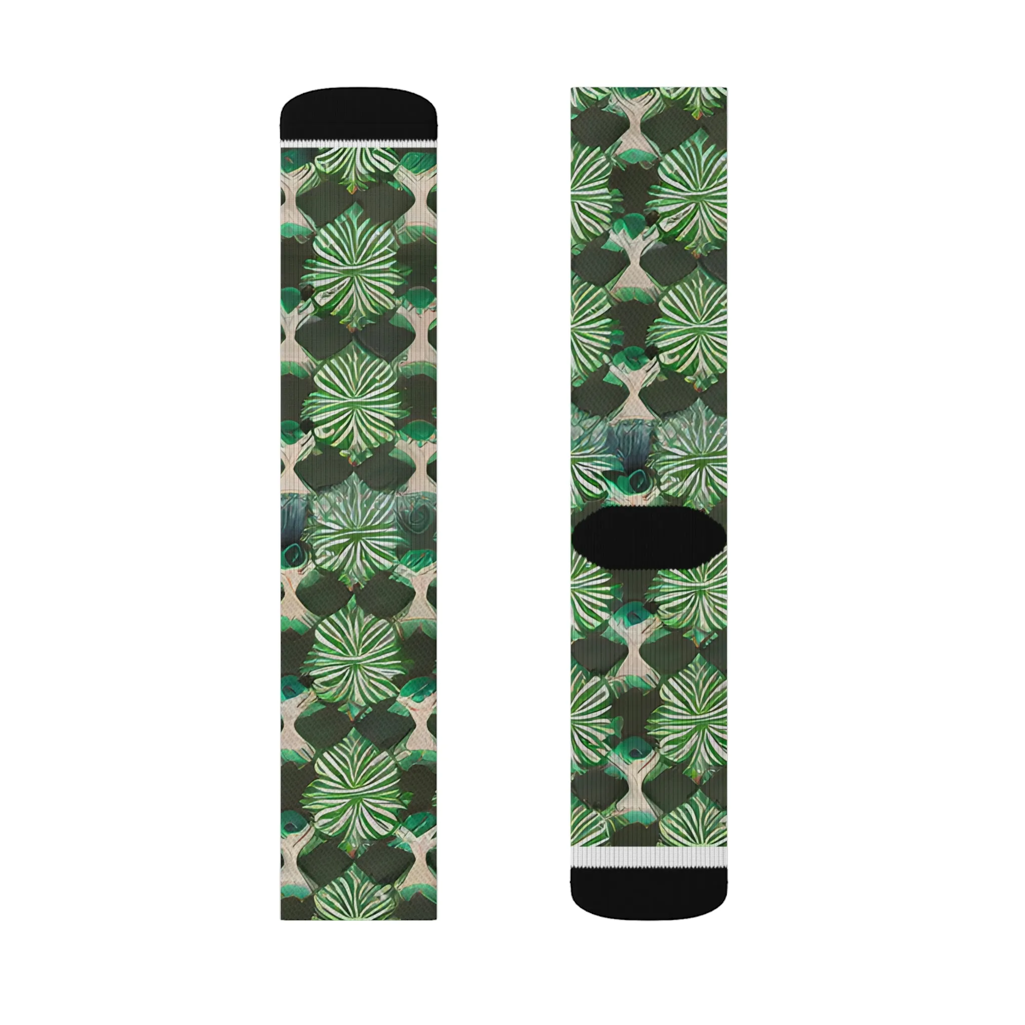 Palm Leaf Socks: Stylish and Distinctive Footwear