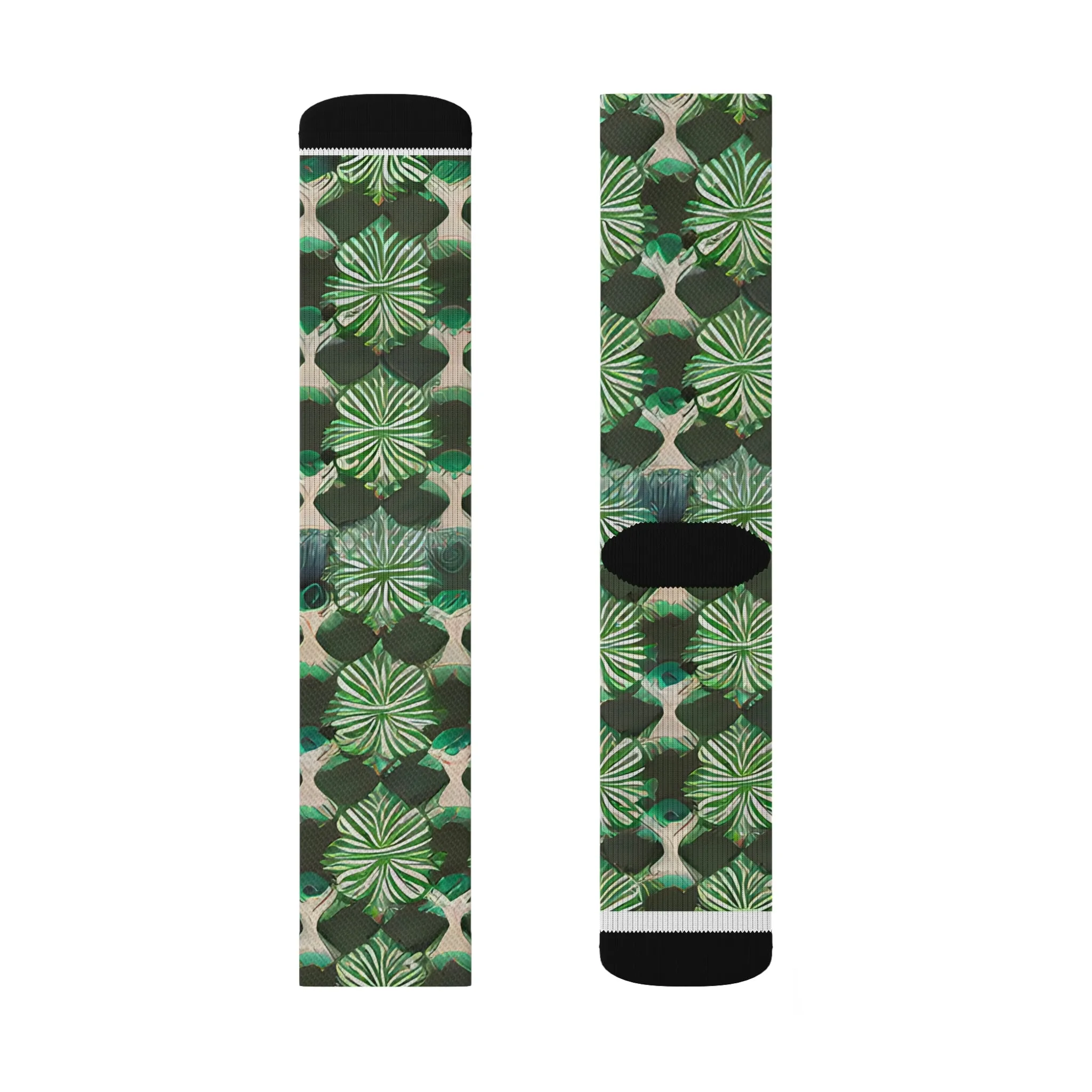 Palm Leaf Socks: Stylish and Distinctive Footwear