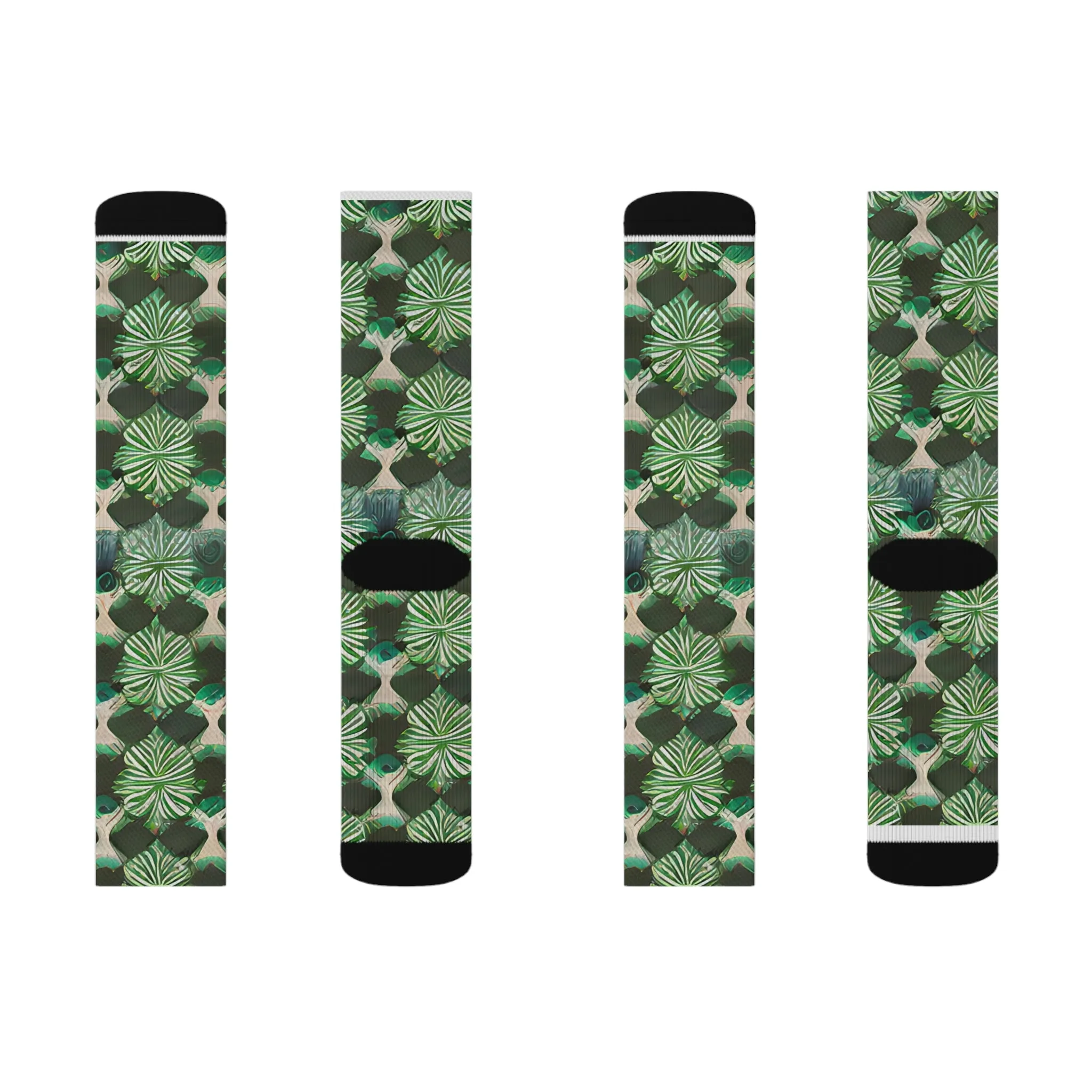 Palm Leaf Socks: Stylish and Distinctive Footwear