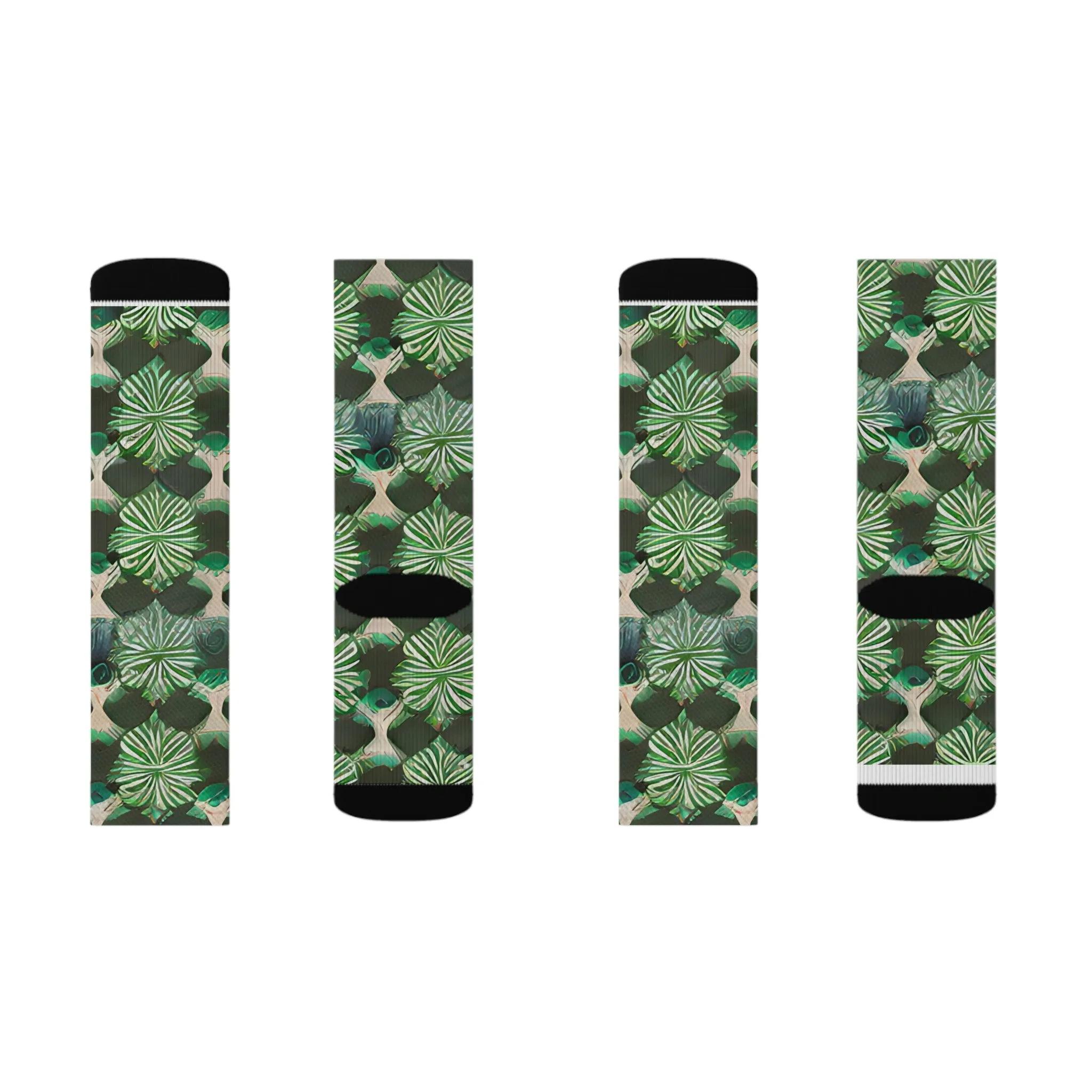 Palm Leaf Socks: Stylish and Distinctive Footwear