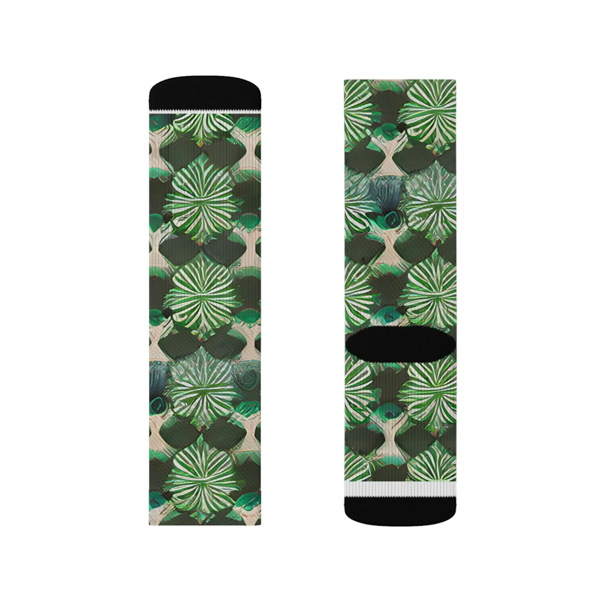 Palm Leaf Socks: Stylish and Distinctive Footwear