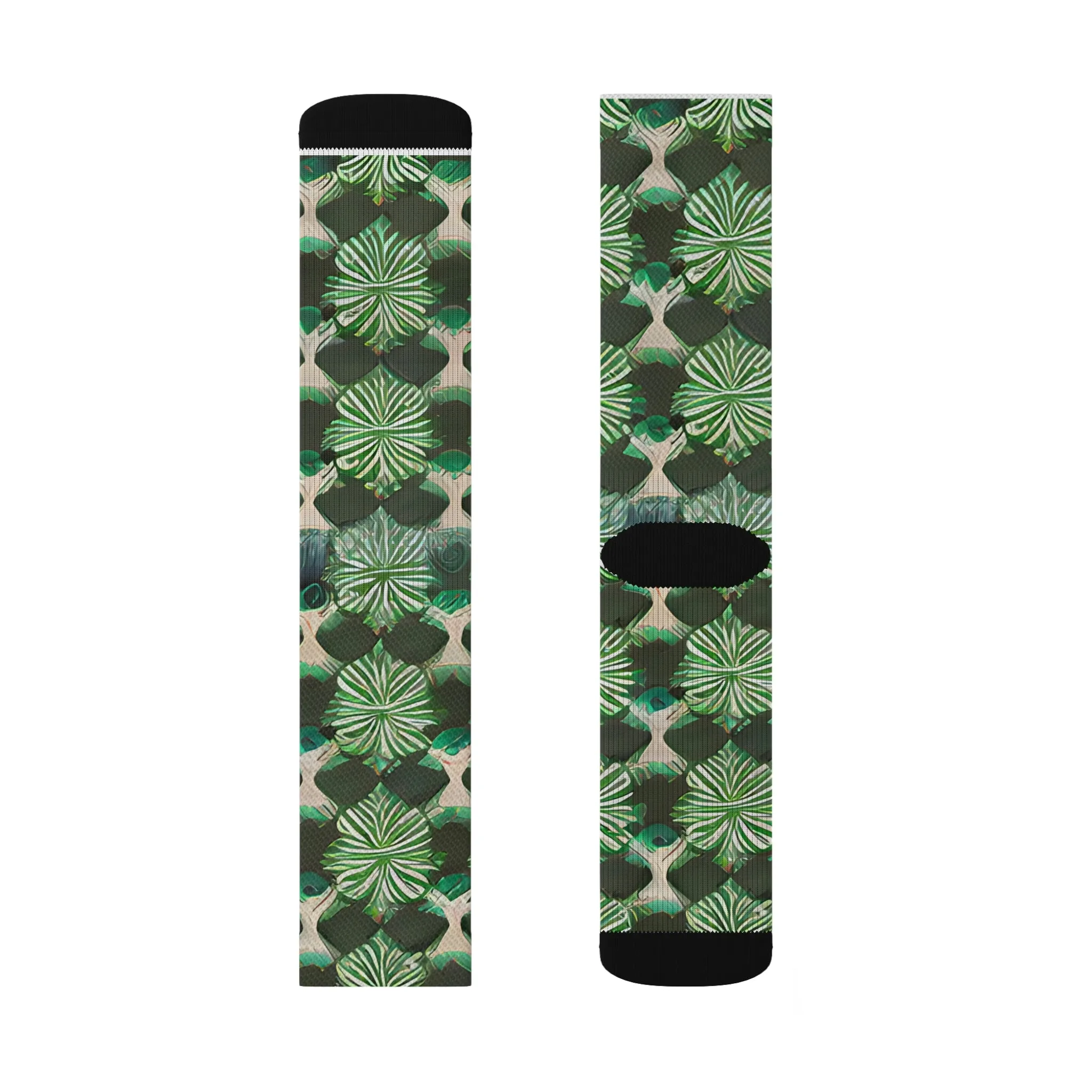 Palm Leaf Socks: Stylish and Distinctive Footwear