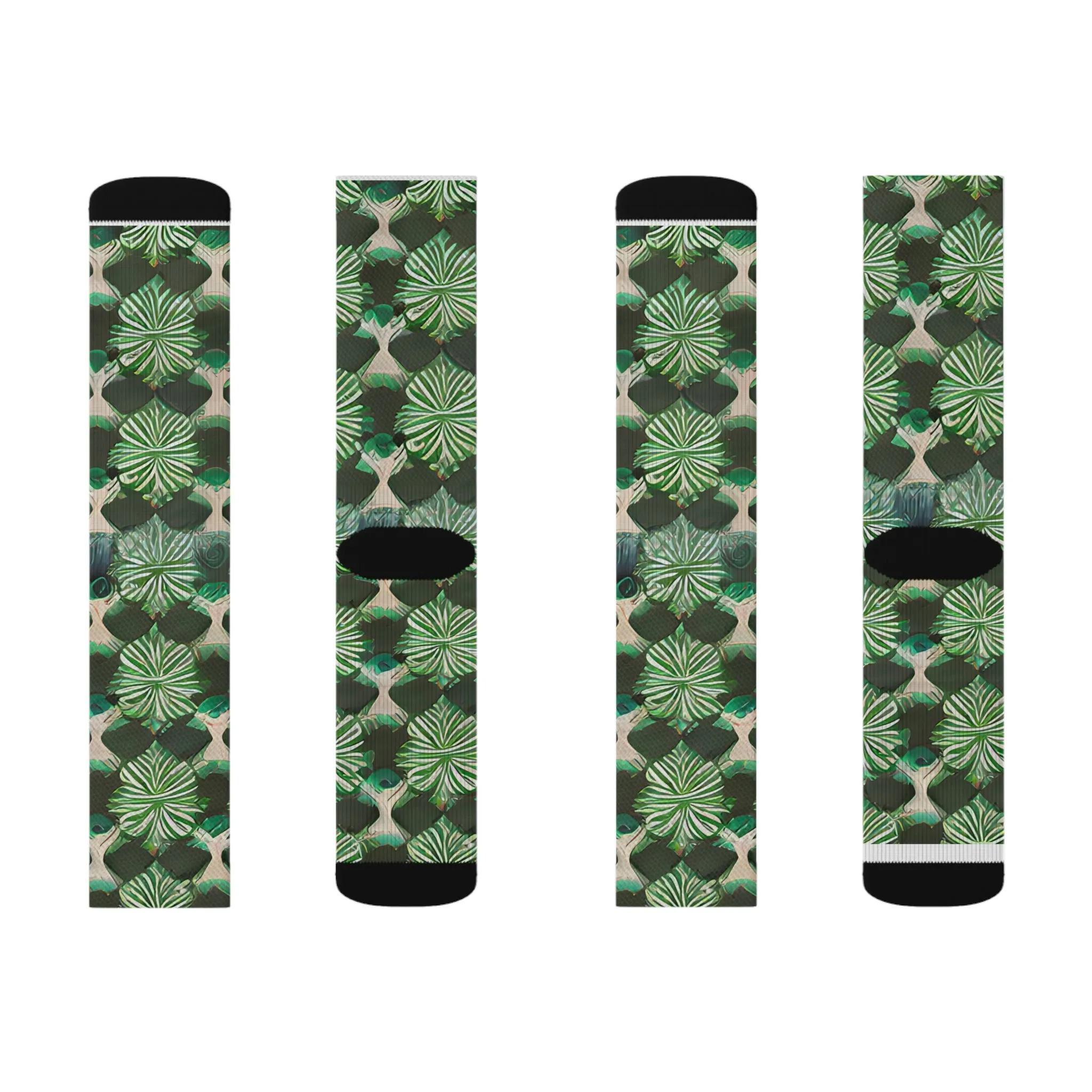 Palm Leaf Socks: Stylish and Distinctive Footwear
