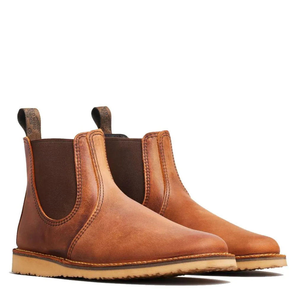 Red Wing Men's Weekender Chelsea 3311 in Copper (D Width)