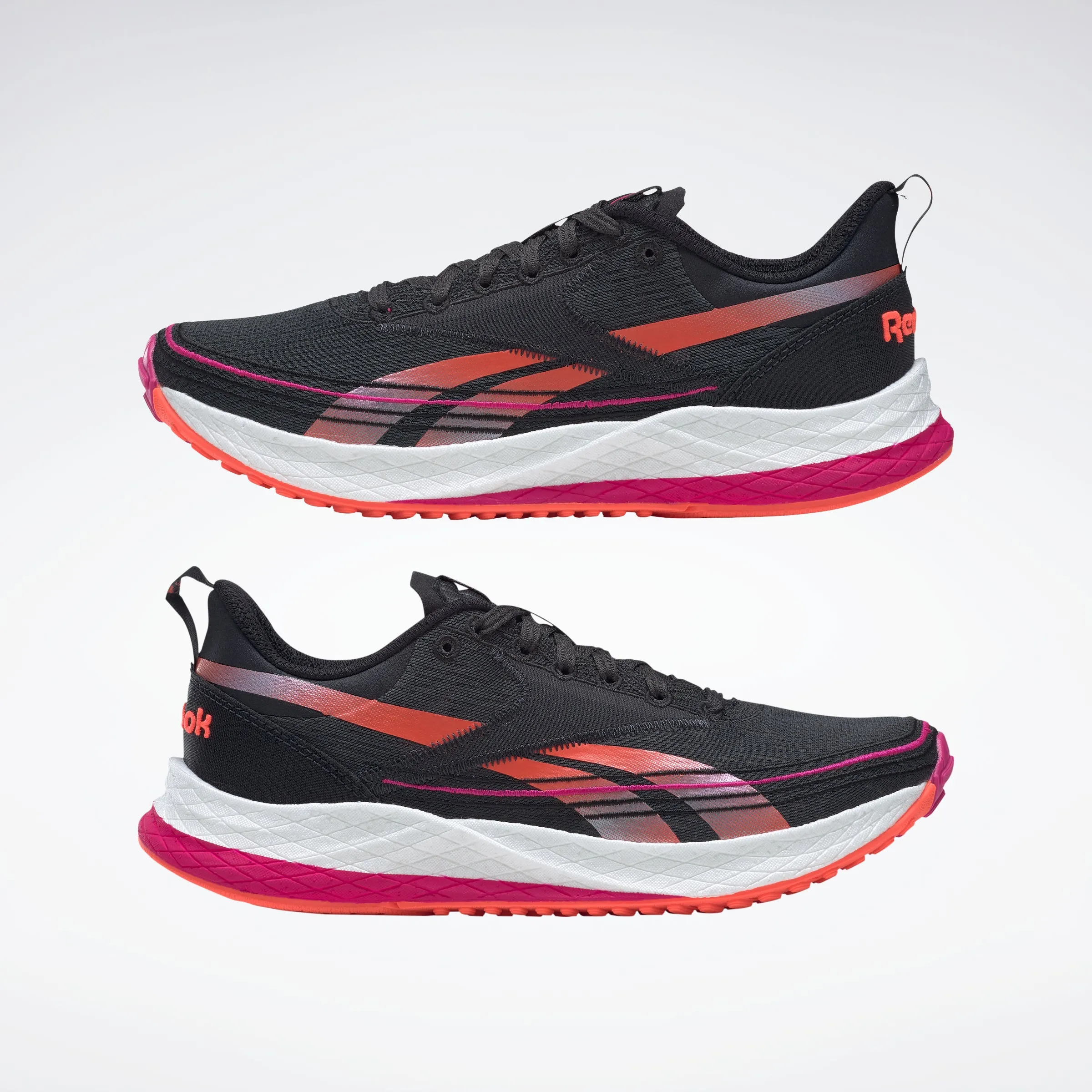 Reebok Footwear Women Floatride Energy 4 Shoes Cblack/Propnk/Orgfla