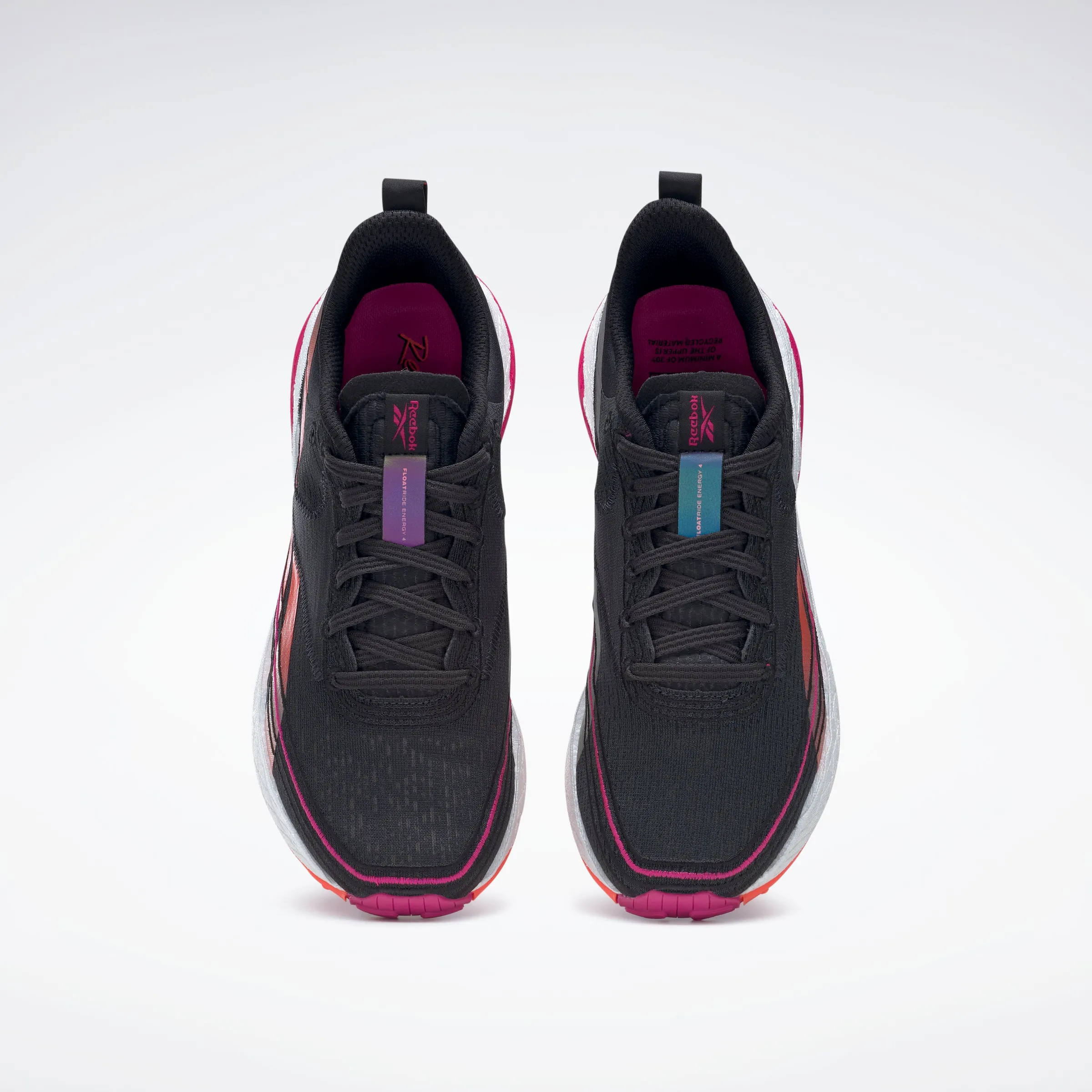 Reebok Footwear Women Floatride Energy 4 Shoes Cblack/Propnk/Orgfla