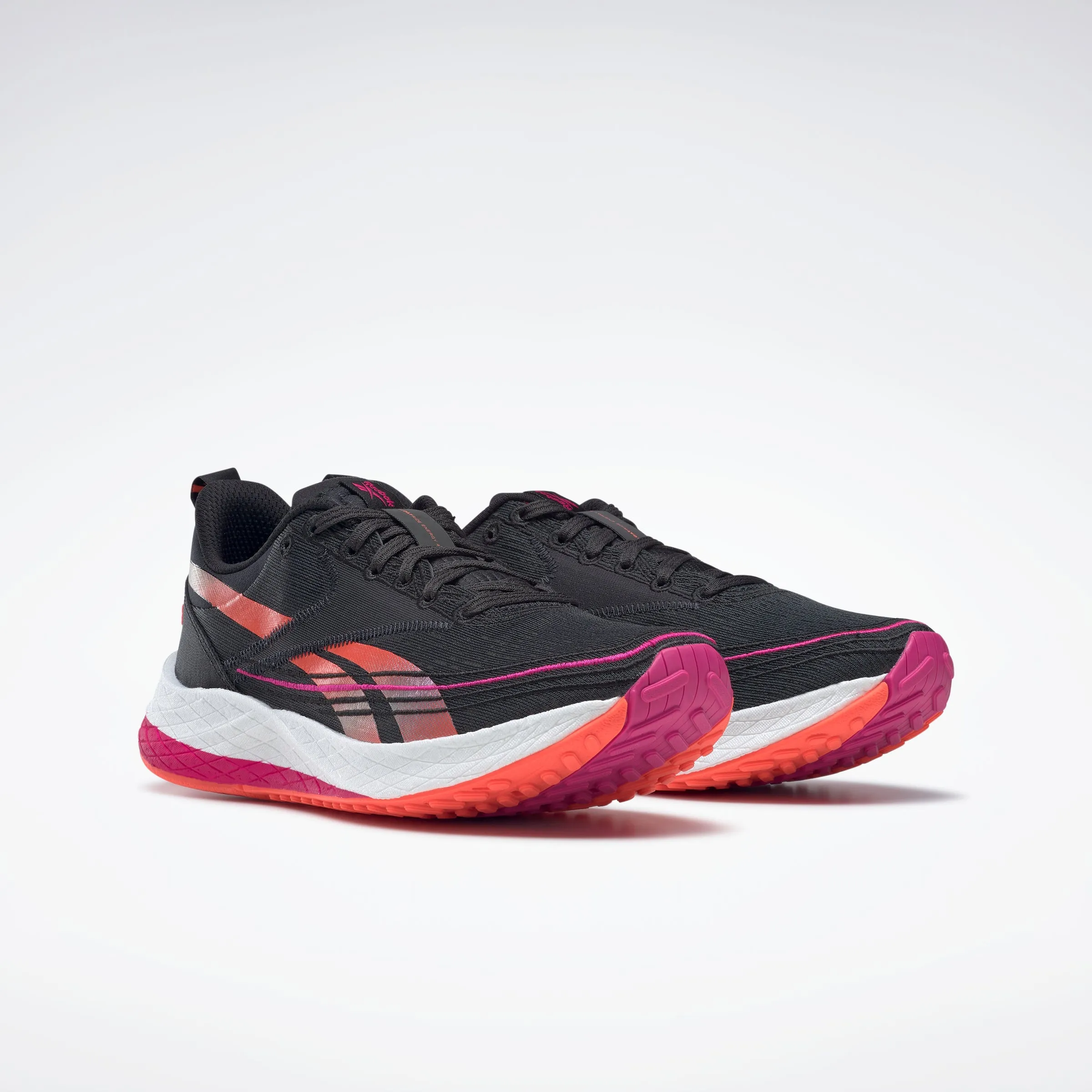 Reebok Footwear Women Floatride Energy 4 Shoes Cblack/Propnk/Orgfla