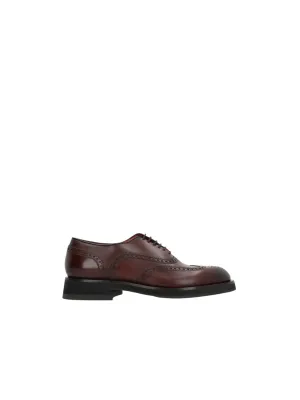 Smooth Leather Oxford Shoes