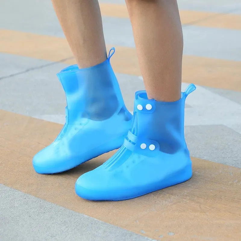 Waterproof Rain Boot Shoe Cover Thick Reusable Overshoes