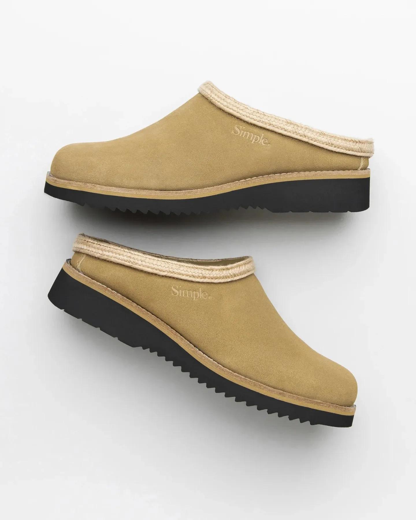 Womens Original Suede Clog in Cowboy Brown